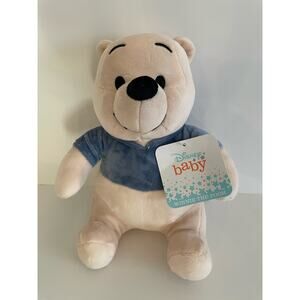 Disney Baby Winnie The Pooh by Lambs & Ivy Plush 9” toy stuffed animal, NWT soft